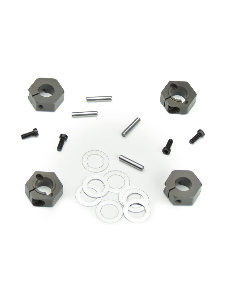 TKR1654X	 12mm Aluminum Hex Adapters for M6 Driveshafts