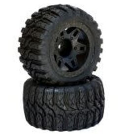 Power Hobby PHT2177-10 Powerhobby Defender 2.8 Belted Stadium Truck Tires 0 Offset Traxxas Front 2WD