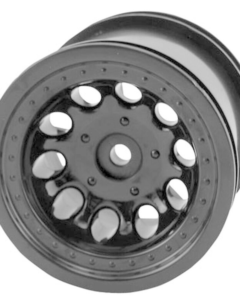 RPM RPM82052	2.2 Revolver Wheels, for Traxxas Rustler/Stampede (Rear), Black