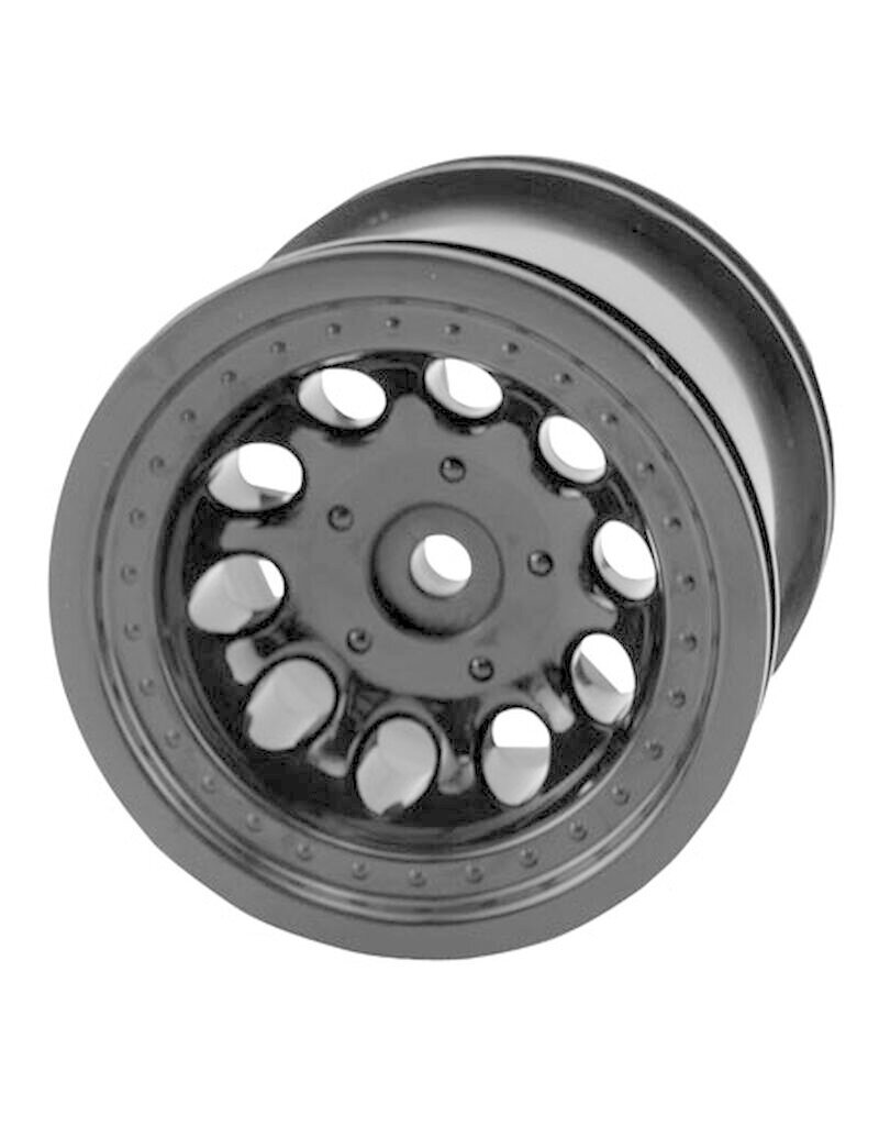 RPM RPM82052	2.2 Revolver Wheels, for Traxxas Rustler/Stampede (Rear), Black