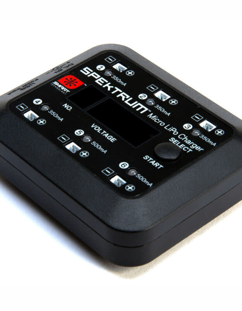 SPM SPMXC1060	 Spektrum S63 Micro 1S USB LiPo Charger