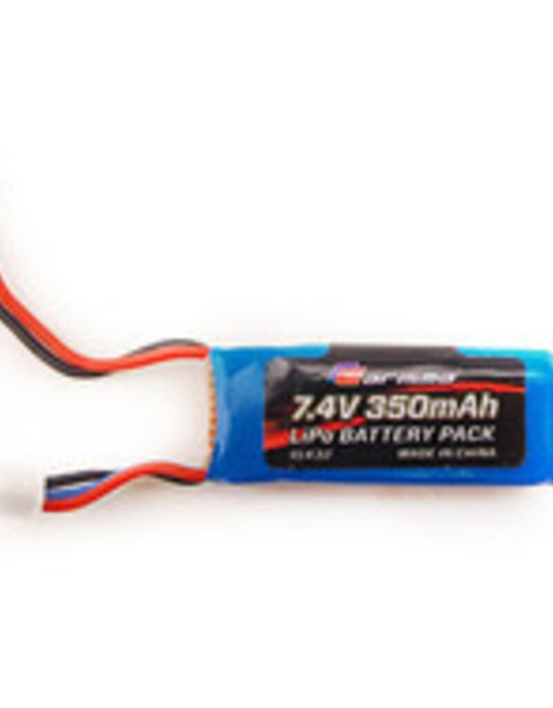 Carisma CIS15432	GT24B, MSA-1E 2S LiPo Battery, 7.4V 350mAh