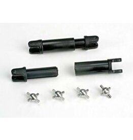 Traxxas 1651 Half-shafts (internal-splined (2)/external-splined (2))/ metal U-joints (4)