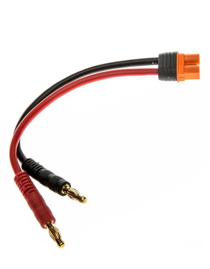 SPM SPMXCA315 Adapter: IC3 Battery / 4mm Male Bullets with 6" Wires, 13 AWG