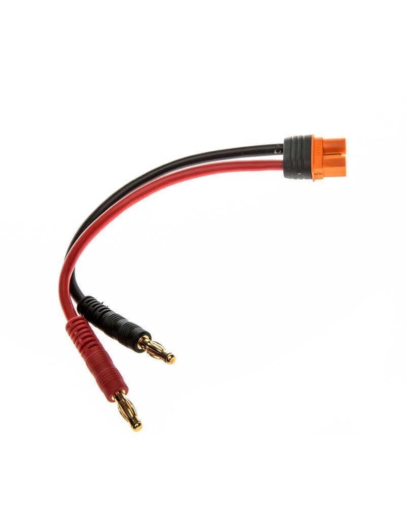 SPM SPMXCA315 Adapter: IC3 Battery / 4mm Male Bullets with 6" Wires, 13 AWG