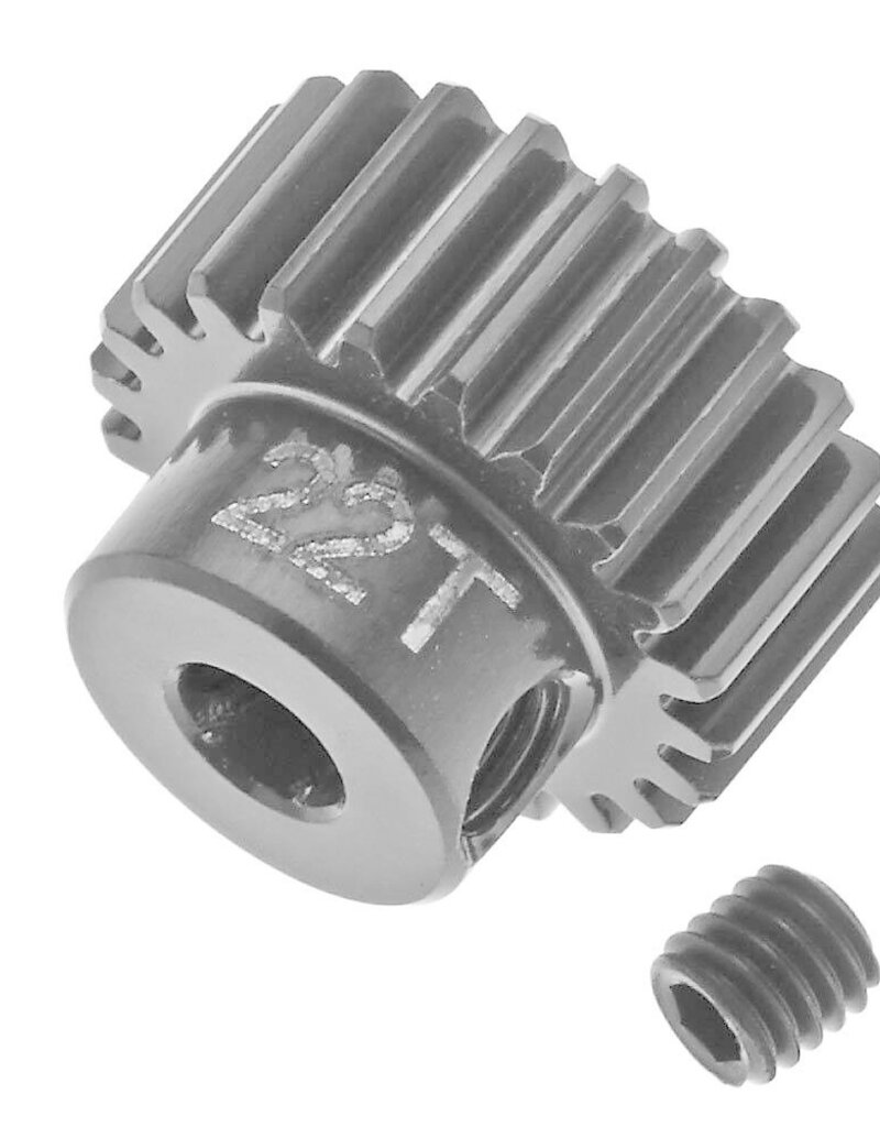 Team Associated ASC1340	 FT Aluminum Pinion Gear, 22T 48P, 1/8 shaft