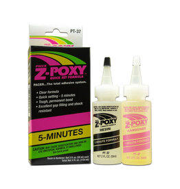 Zap PAAPT37	 ZAP 5 Min Z-Poxy, 4 oz