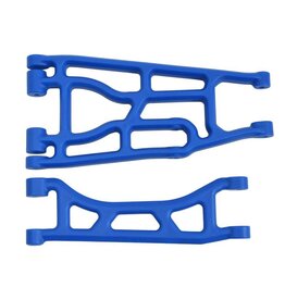 RPM RPM82355 Upper & Lower A-arm Pair, Blue: Traxxas X-Maxx