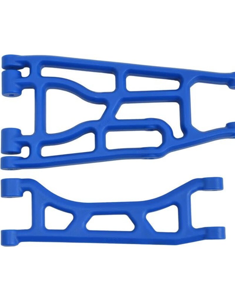 RPM RPM82355 Upper & Lower A-arm Pair, Blue: Traxxas X-Maxx
