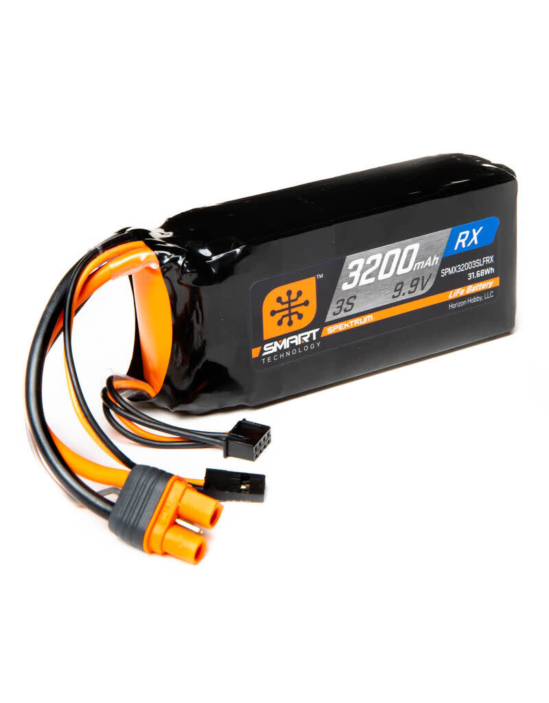 SPM SPMX32003SLFRX 3200mAh 3S 9.9V Smart LiFe ECU Battery; IC3