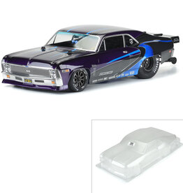Proline PRO353100	 1969 Chevy Nova Clear Body: 22S/Slash 2wd Drag Car