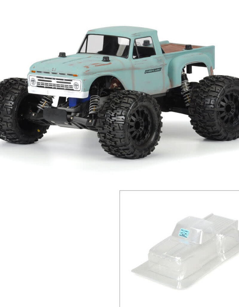 Proline PRO341200	 1966 Ford F-100 Clear Body : Stampede