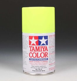 TAMIYA TAM86027	 PS-27 Fluorescent Yellow Spray, 100 ml