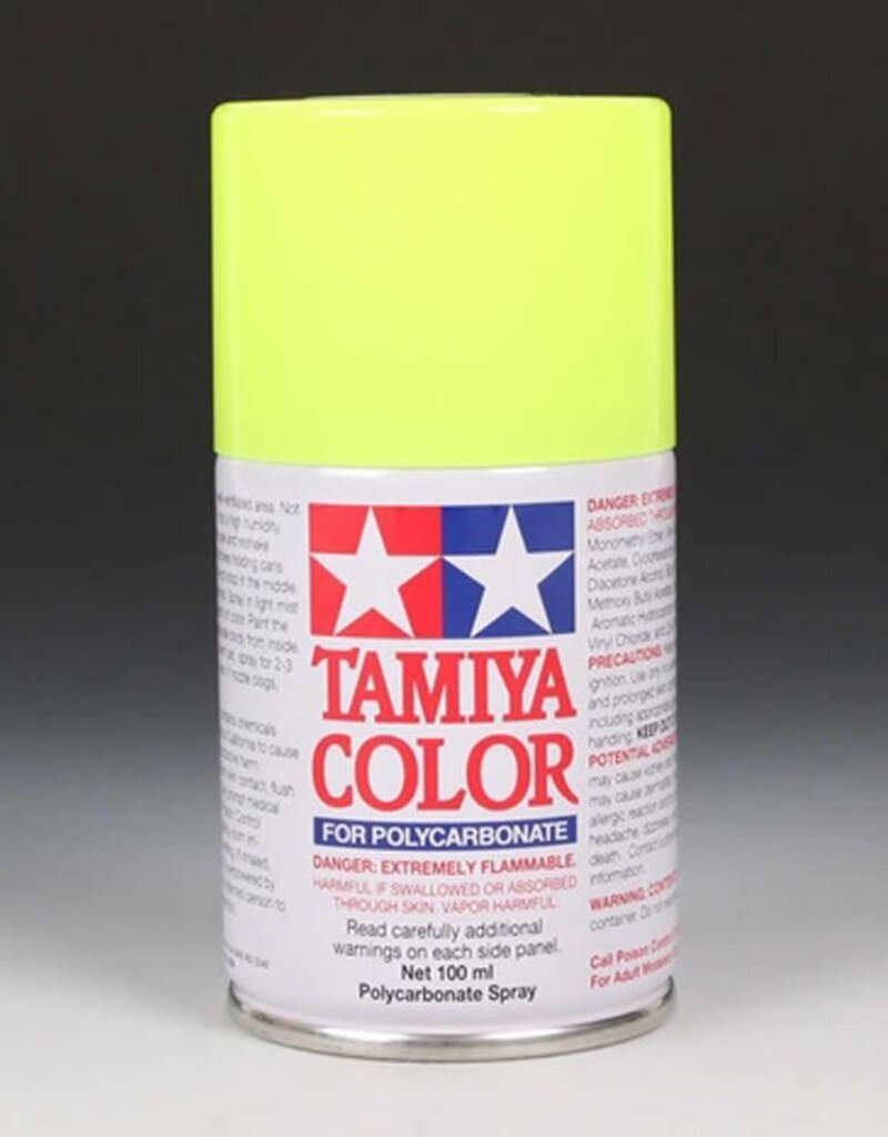 TAMIYA TAM86027	 PS-27 Fluorescent Yellow Spray, 100 ml
