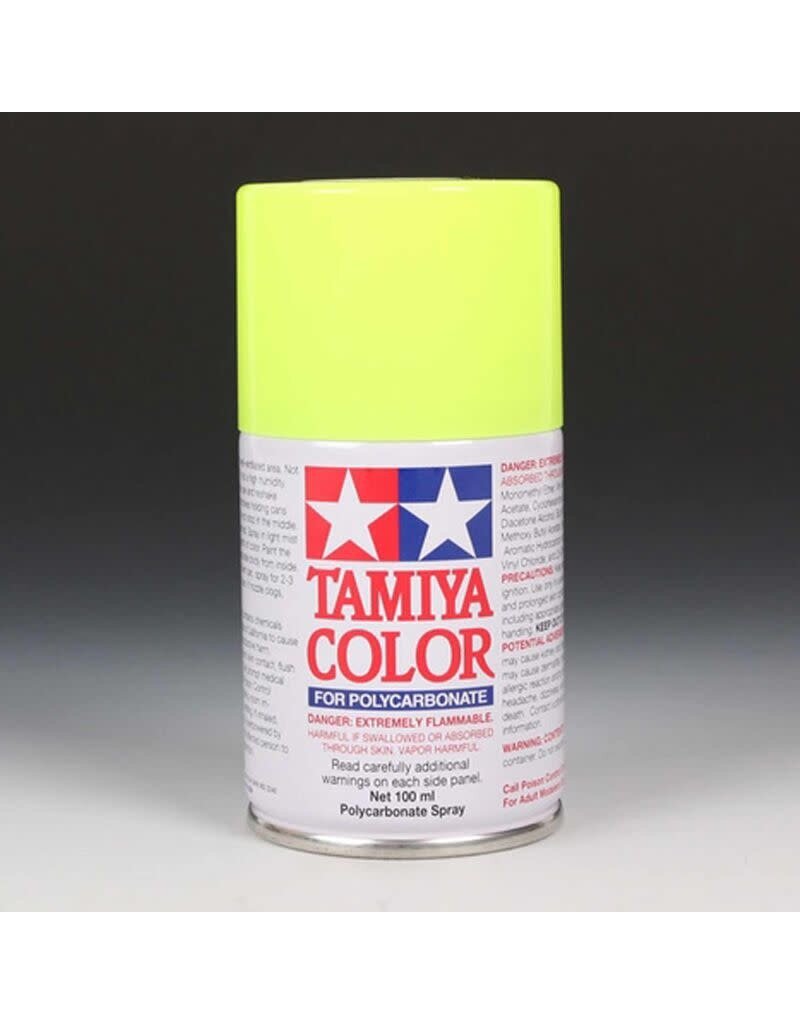 TAMIYA TAM86027	 PS-27 Fluorescent Yellow Spray, 100 ml