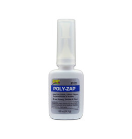 Zap PAAPT22	 Poly ZAP Glue, 1/2 oz