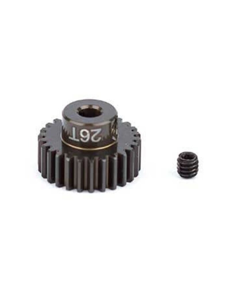 Associated ASC1344	 FT Aluminum Pinion Gear, 26T 48P, 1/8 shaft