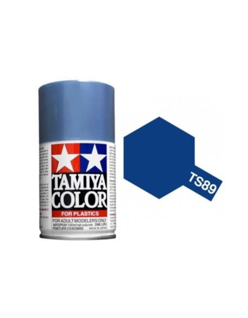 TAMIYA TAM85089	 Lacquer Spray, TS-89 Pearl Blue, 100ml