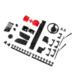 Axial AXI230022	 Exterior Body Detail Parts Jeep JLU: SCX10III