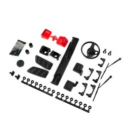 Axial AXI230022	 Exterior Body Detail Parts Jeep JLU: SCX10III