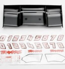 Traxxas 5446 WING REVO (BLACK)/ DECAL SHEET