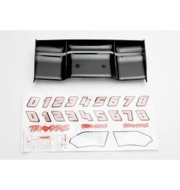Traxxas 5446 WING REVO (BLACK)/ DECAL SHEET