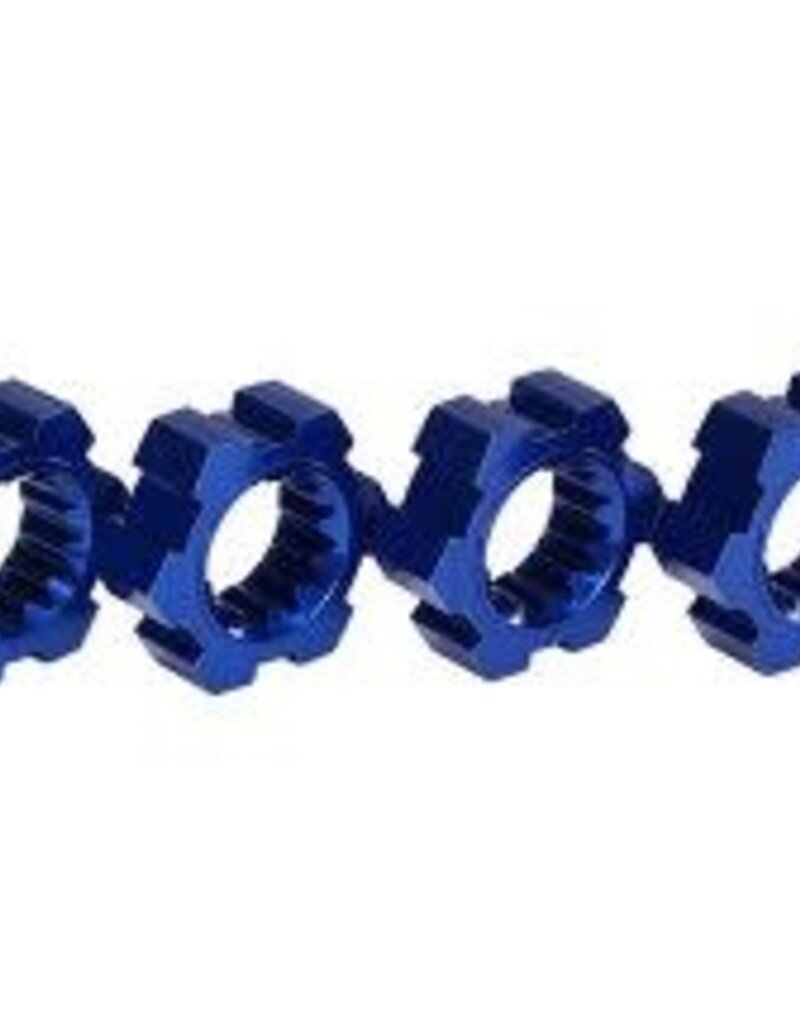 Traxxas 7756X WHEEL HUB X-MAXX ALUMINUM BLUE