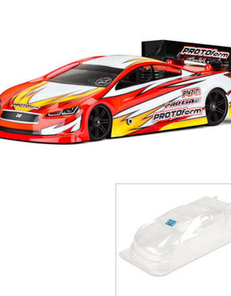 protoform PRM155425	 P47 Light Weight Clear Body :200mm