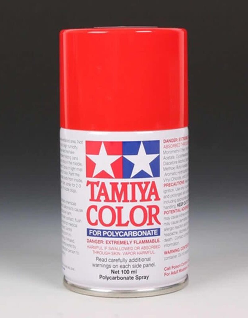 TAMIYA TAM86034	 Polycarbonate PS-34 Bright Red