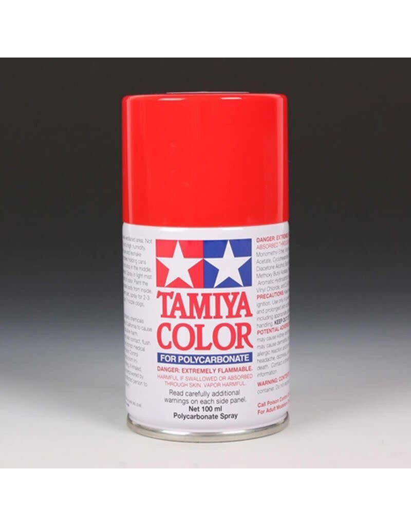 TAMIYA TAM86034	 Polycarbonate PS-34 Bright Red