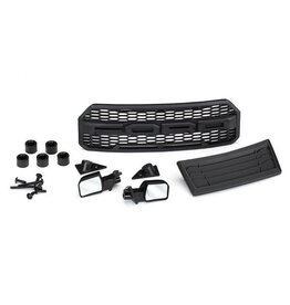 Traxxas 5028 Body accessories kit, 2017 Ford Raptor® (includes grille, hood insert, side mirrors, & mounting hardware)