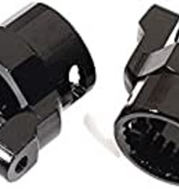 Integy C23793 BLACK  Billet Machined Alloy C Hub Carriers for Axial Wraith 2.2