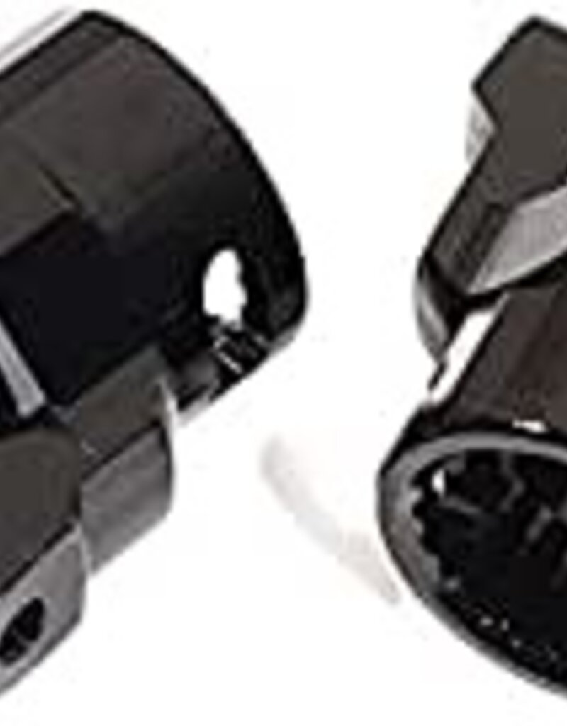 Integy C23793 BLACK  Billet Machined Alloy C Hub Carriers for Axial Wraith 2.2