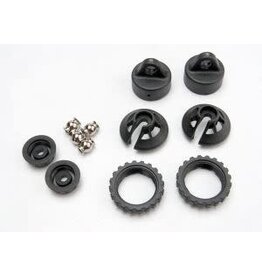 Traxxas 5465 Caps and spring retainers, GTR shock (upper cap (2)/ hollow balls (2)/ bottom cap (2)/ upper retainer (2)/ lower retainer (2))