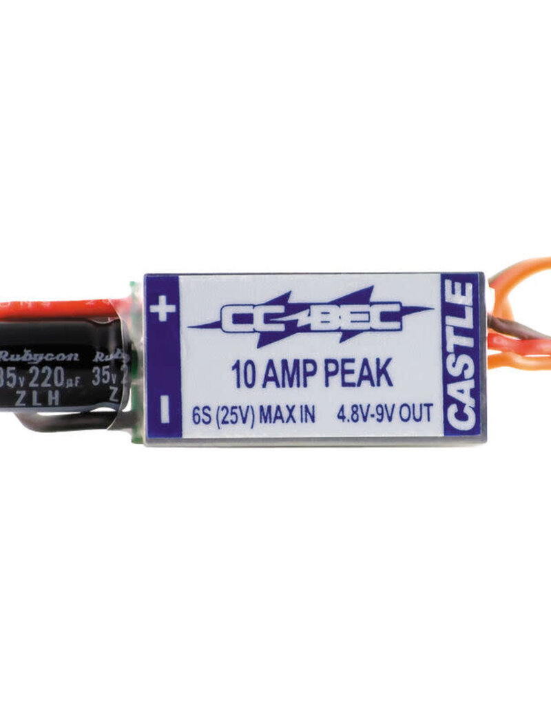 Castle Creations CSE010000400	 CCBEC 10A Peak 25V Max Input SBEC