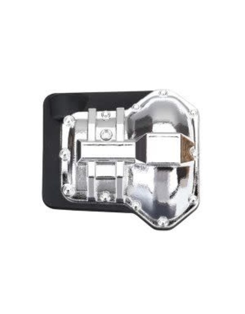 Traxxas 8280X Differential cover, front or rear (chrome-plated)
