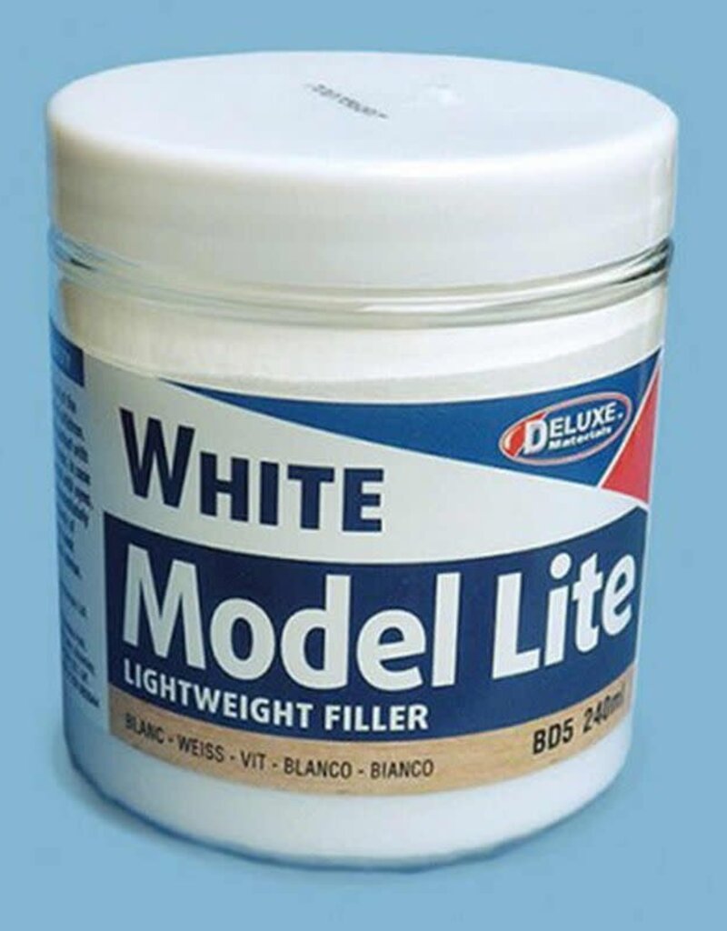 DLMBD5	 Model Lite Balsa Filler, White: 240cc