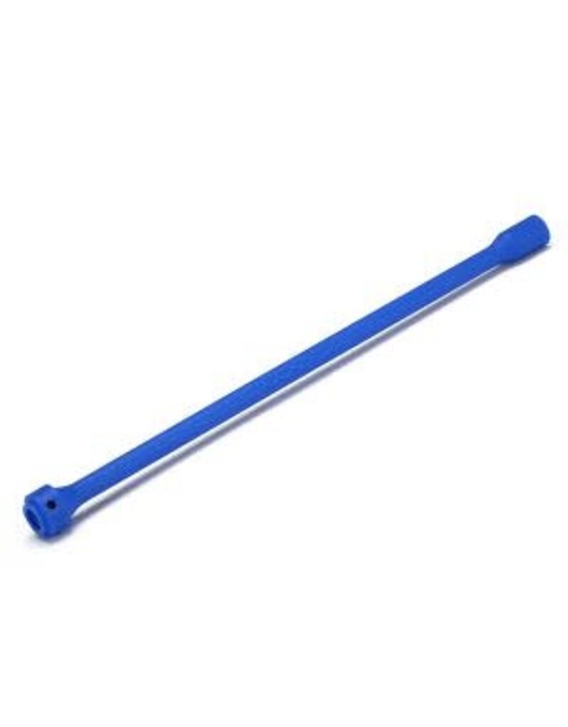 Traxxas 6756 Driveshaft, center, plastic (blue)/ screw pin