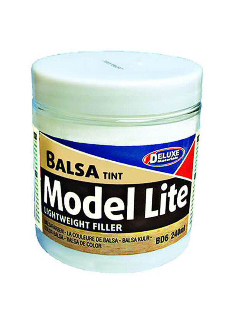 DLMBD6	 Model Lite Balsa Filler, Balsa Brown: 240cc