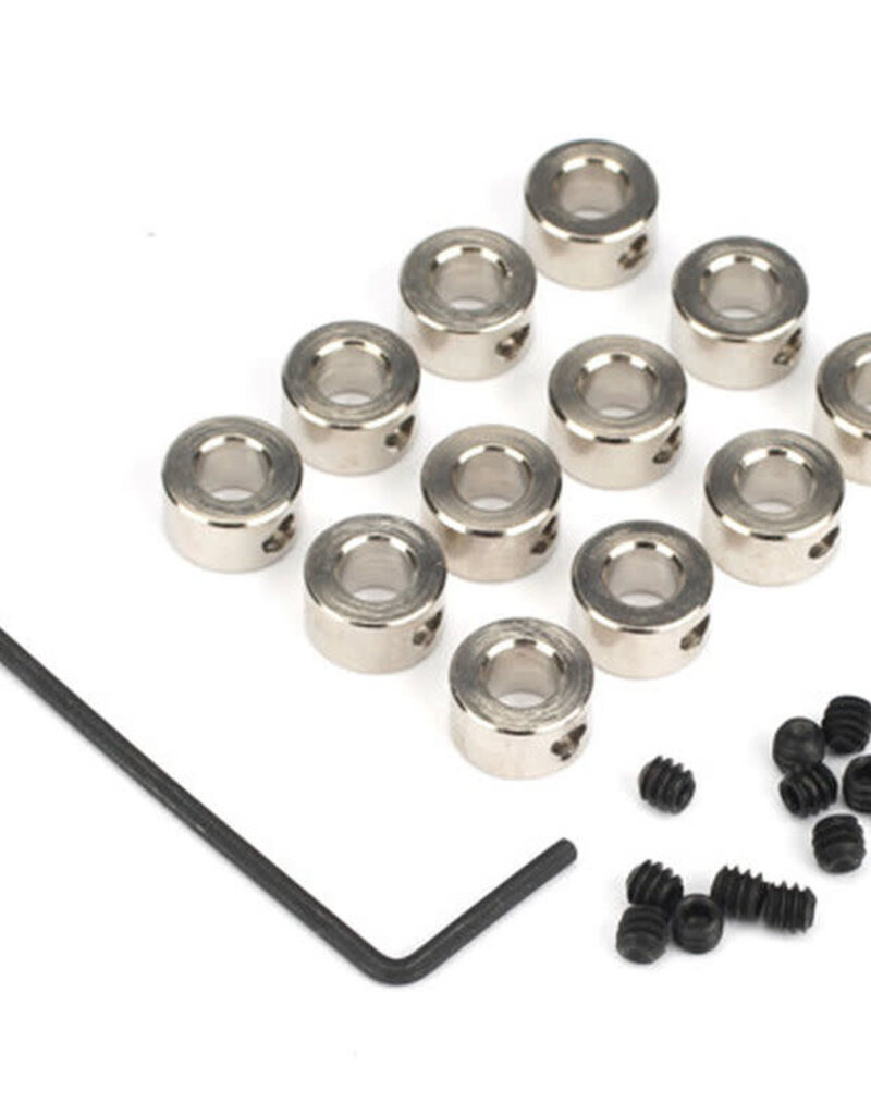 Dubro DUB599	 Bulk Dura-Collars,3/16" (12)