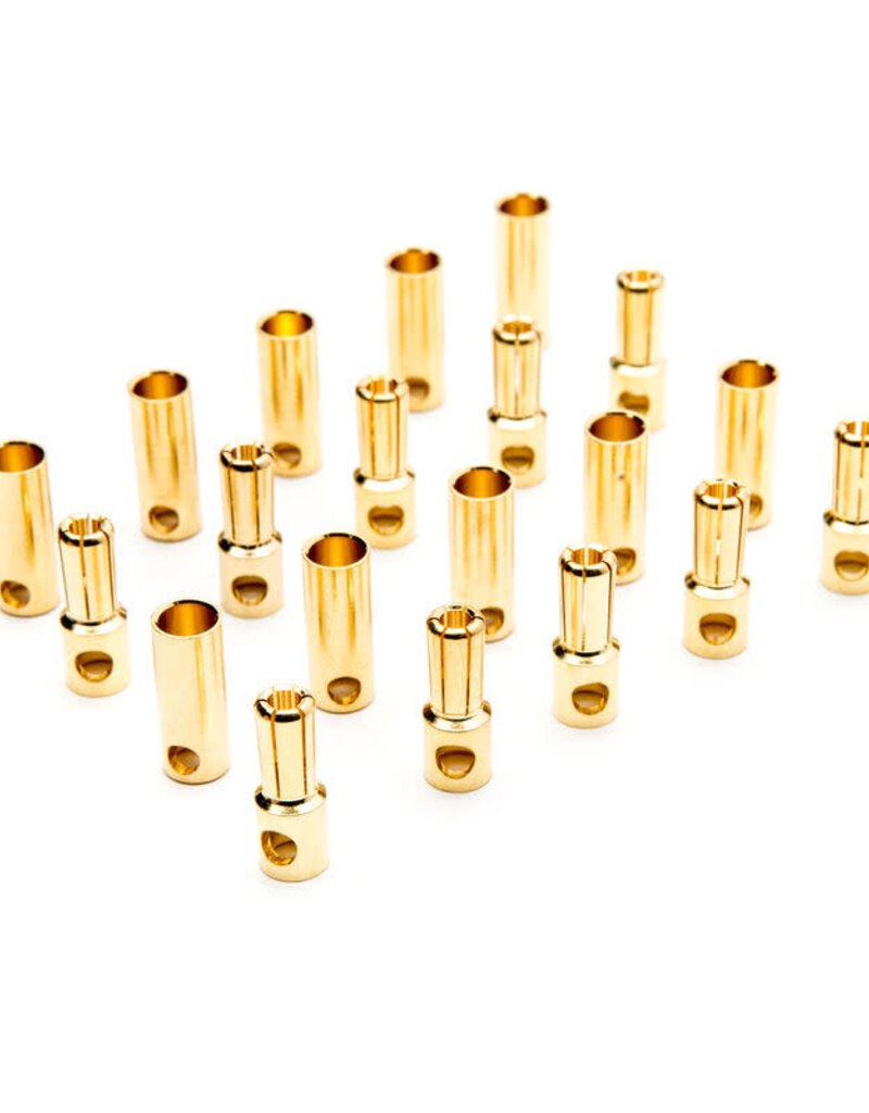 Dynamite DYNC0090	 Gold Bullet Connector Set, 5.5mm (10)