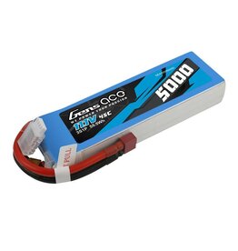 Gens Ace GEA3S500045D	 	11.1V 5000mAh, 3S 45C LiPo, Deans