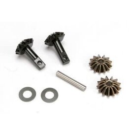 Traxxas Gear set, differential (output gears (2)/ spider gears (2)/ spider gear shaft)