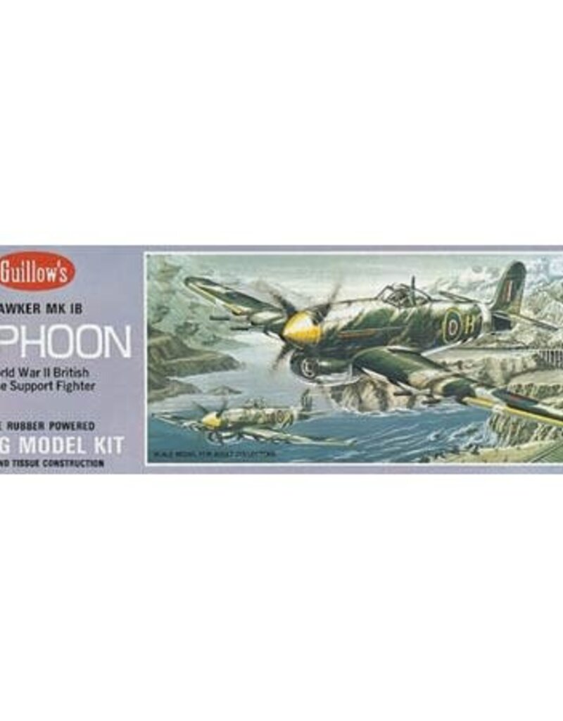 guillows GUI906 MODEL plane Hawker Typhoon 1B