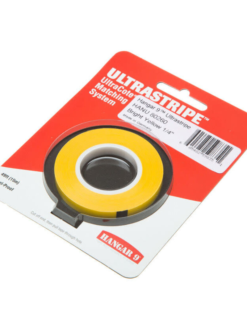 HANU80260	 UltraStripe, Bright Yellow 1/4"
