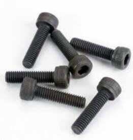 Traxxas 2584 Head screws, 3x12mm cap-head machine (hex drive) (6) (TRX 2.5, 2.5R, 3.3)