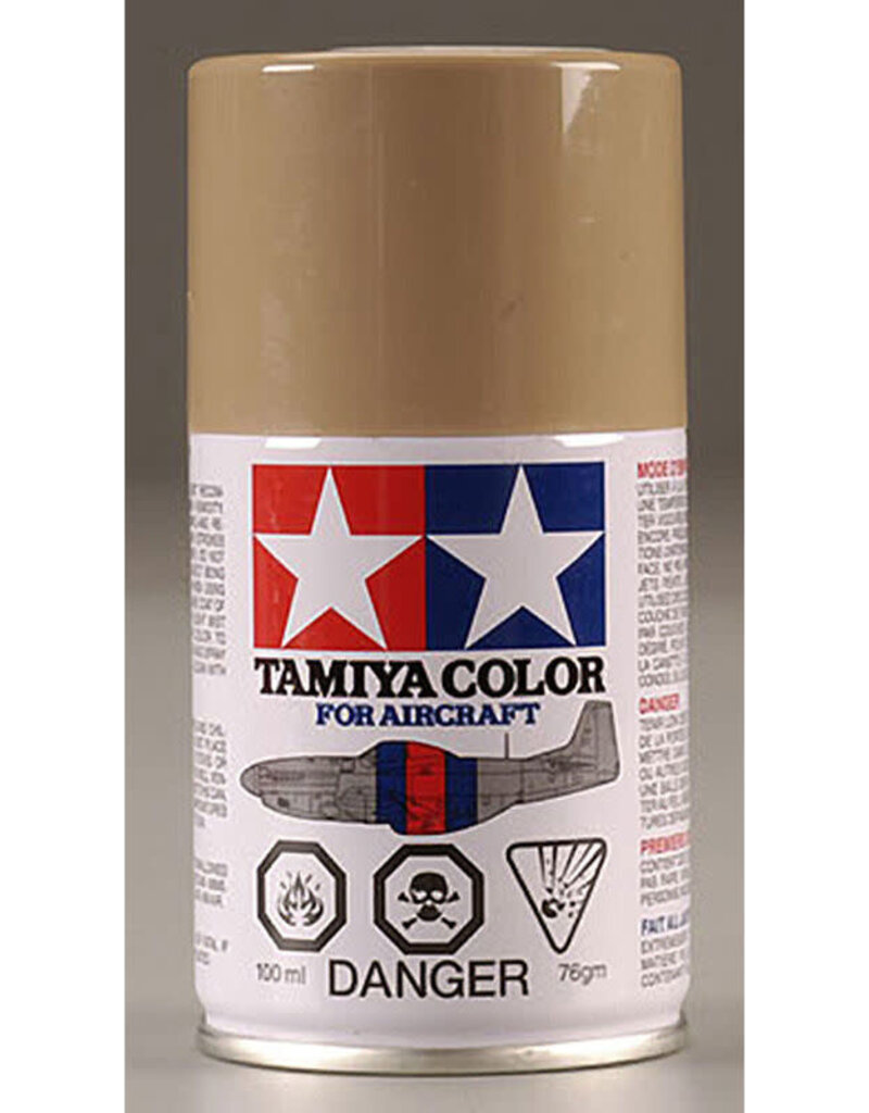 TAMIYA TAM86515	 Aircraft Spray AS-15 Tan Acrylic