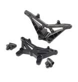 losi LOS214011	 Front & Rear Shock Tower: Mini-T 2.0
