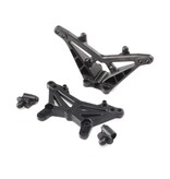 losi LOS214011	 Front & Rear Shock Tower: Mini-T 2.0