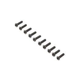 losi LOS255014	 Button Head Screws, Stl, BO, M4 x 14mm (10)